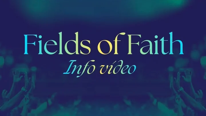 Fields of Faith info video title card